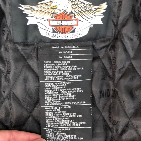 Harley Davidson Riding Jacket - Picture 4 of 6